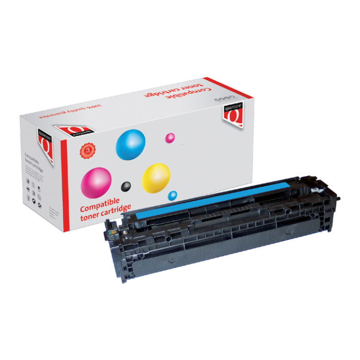 Tonercartridge Quantore alternatief tbv HP CE321A 128A blauw