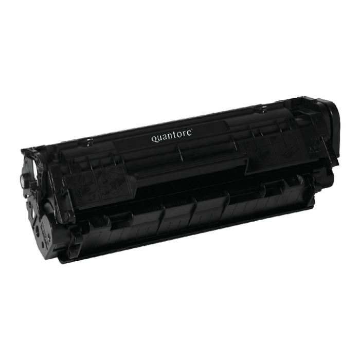 Tonercartridge Quantore alternatief tbv HP Q2612A 12A zwart
