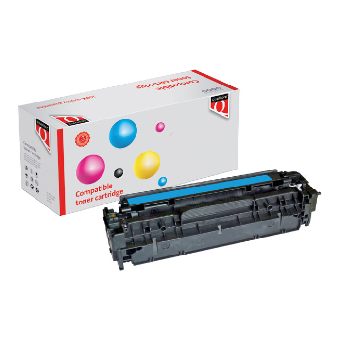 Tonercartridge Quantore alternatief tbv HP CF381A 312A blauw