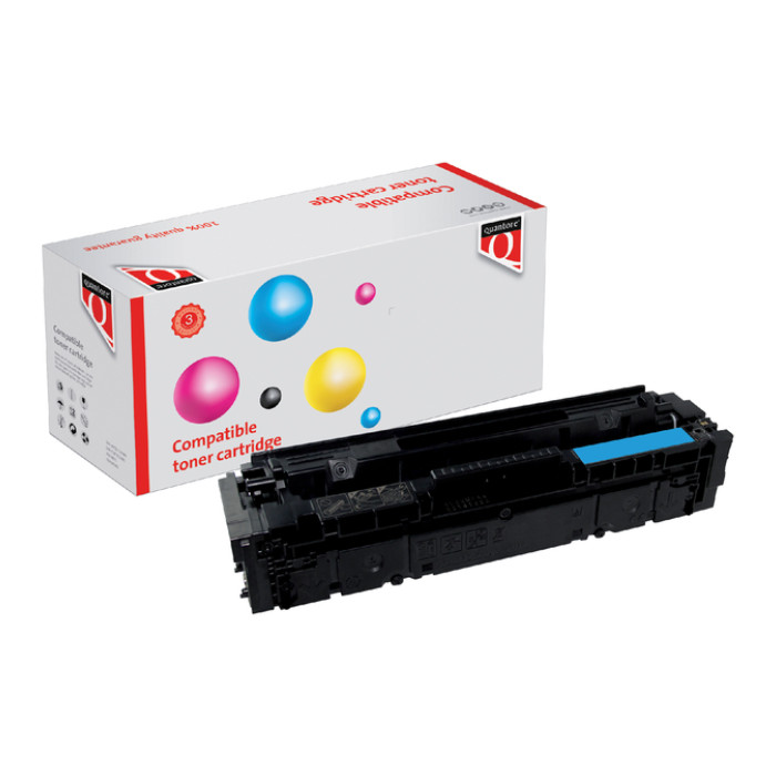 Tonercartridge Quantore alternatief tbv HP CF401A 201A blauw