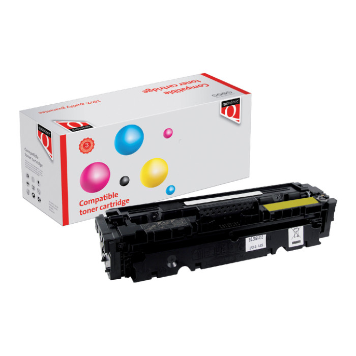 Tonercartridge Quantore alternatief tbv HP CF412A 410A geel