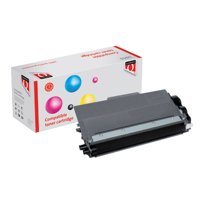 Toner Quantore alternatief tbv Brother TN-3380BK zwart