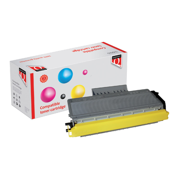 Toner Quantore alternatief tbv Brother TN-3280BK zwart