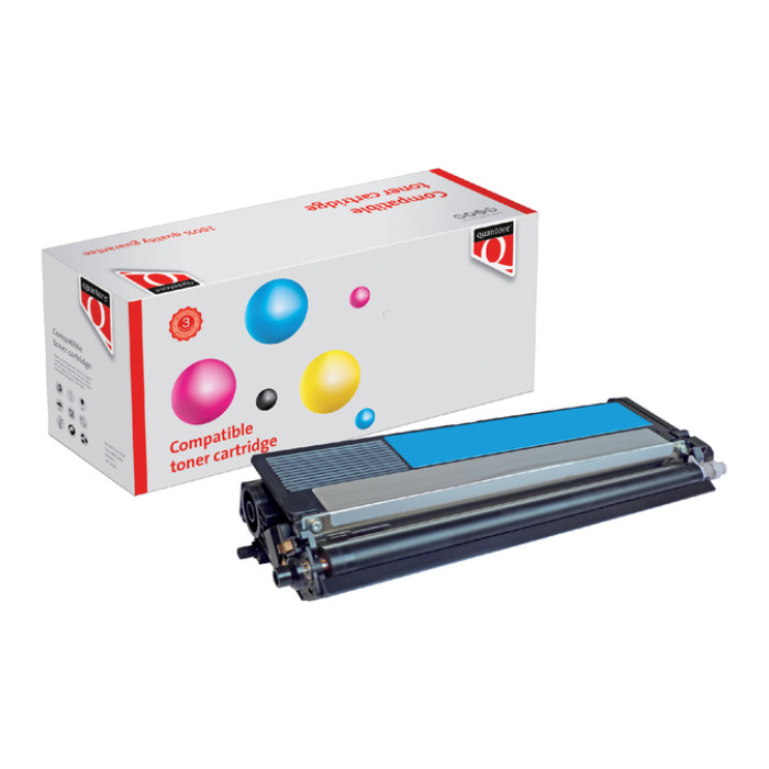 Toner Quantore alternatief tbv Brother TN-325C blauw