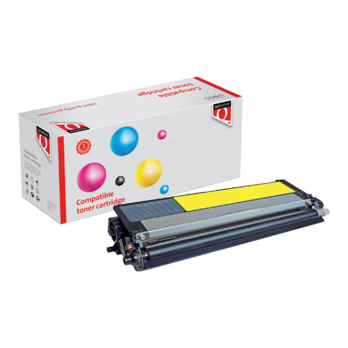 Toner Quantore alternatief tbv Brother TN-325Y geel