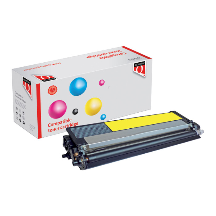 Toner Quantore alternatief tbv Brother TN-321Y geel