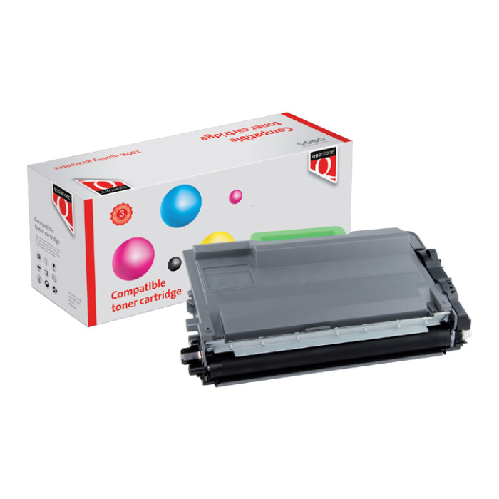 Toner Quantore alternatief tbv Brother TN-3512BK zwart