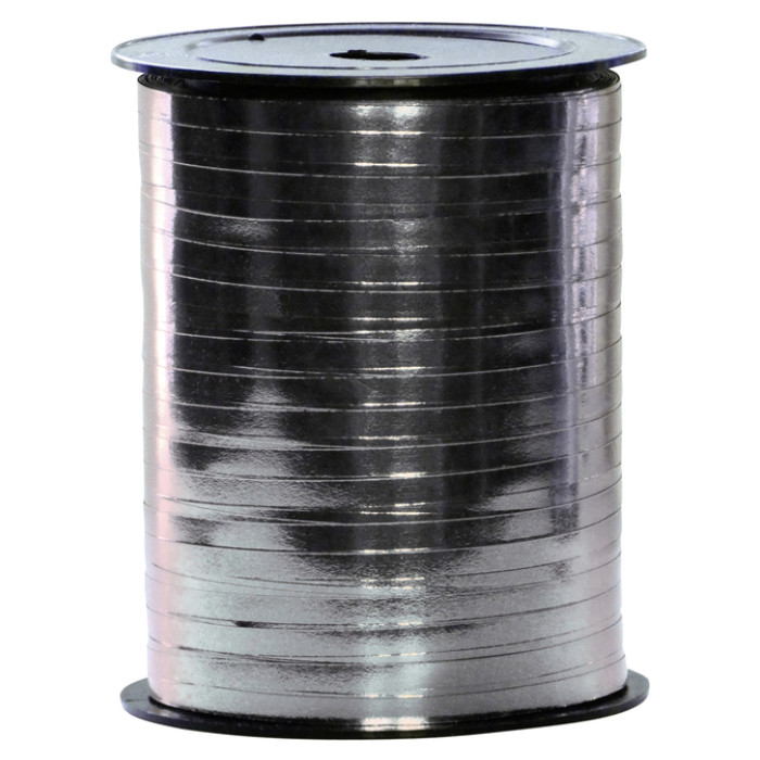 Polyband Haza 5mm x 250m metallic zilver