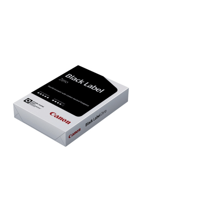 Kopieerpapier Canon Black Label Zero A4 80gr wit 500 vel