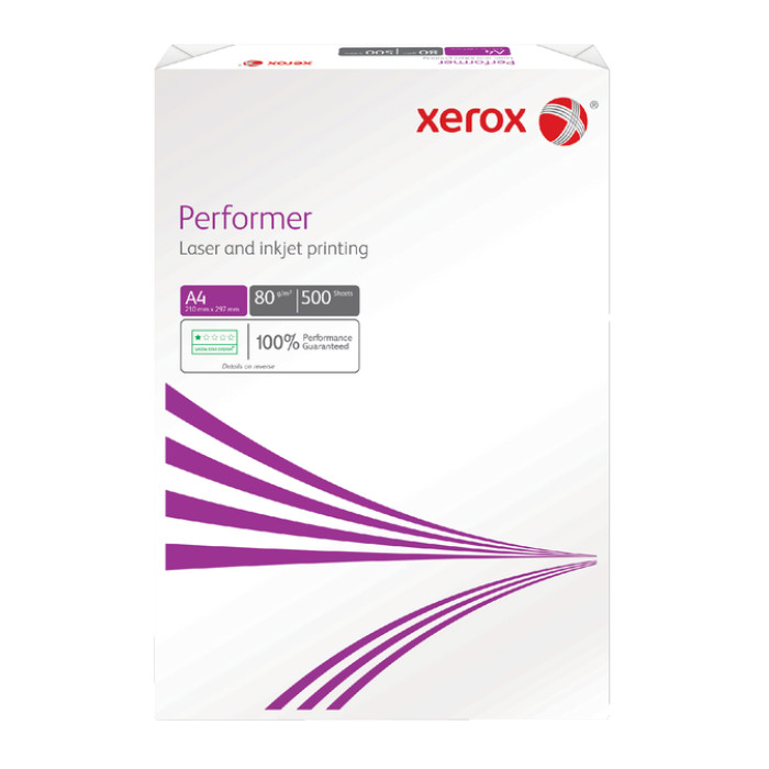 Kopieerpapier Xerox Performer A4 80gr wit 500 vel