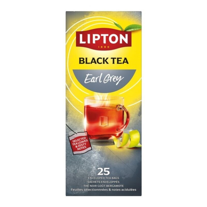 Thee Lipton Energise earl grey 25x1.5gr