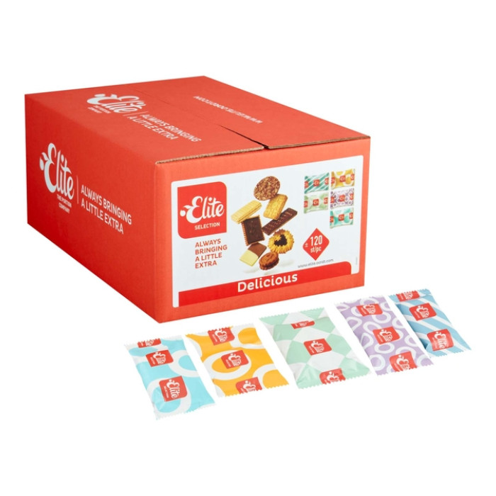 Koekjes Elite  Selection Delicious mix 120 stuks