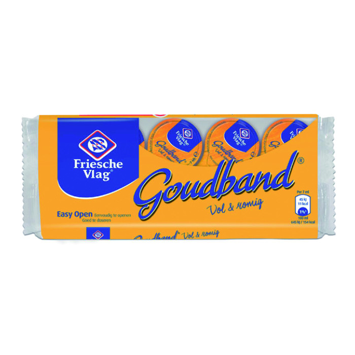 Koffiemelk Friesche Vlag goudband cups 10x7ml