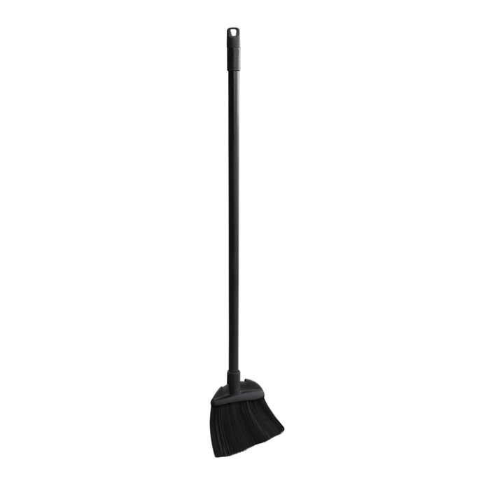 Handveger Rubbermaid Executive Lobby Broom met lange steel zwart
