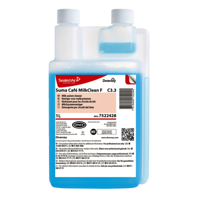 Reinigingsvloeistof Suma Milkcleaner 1 liter