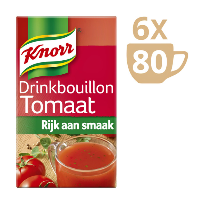Drinkbouillon Knorr tomaat 80 stuks