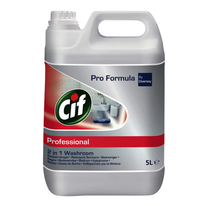 Sanitairreiniger Cif Professional 2-in-1 5 liter