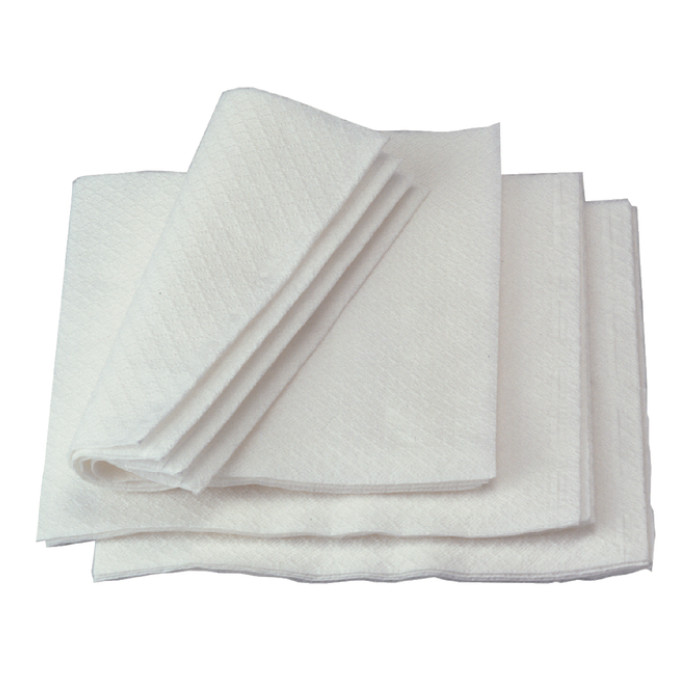 Servet IEZZY 1-laags 33x33cm wit 500 stuks 60770