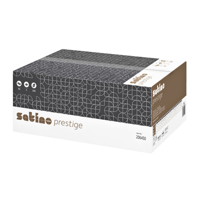 Facial tissues Satino HiLine 2-laags 100 vel wit 206450
