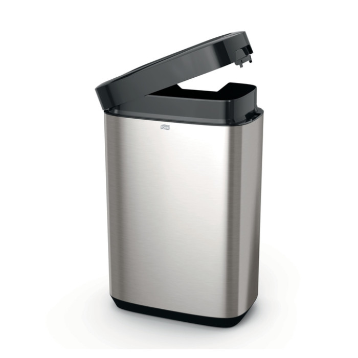 Afvalbak Tork B1 Image Line 50 liter zilver 460011