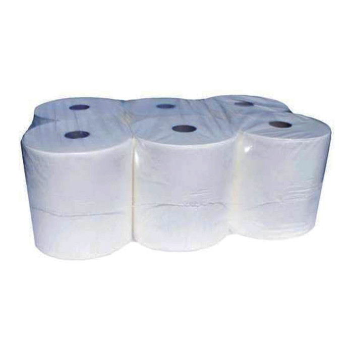 Toiletpapier Cleaninq T2 jumbo klein 2-laags 12x170m wit