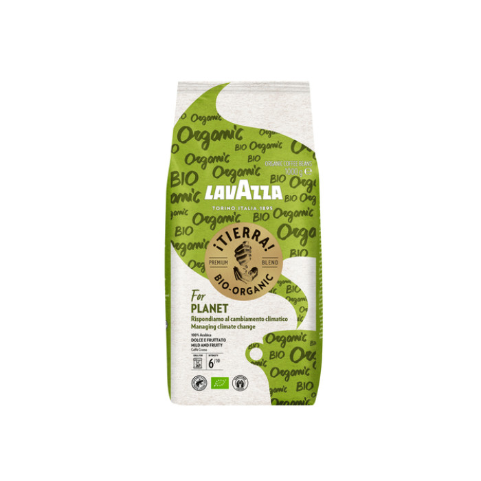 Koffie Lavazza bonen Tierra organic bio 1000gr