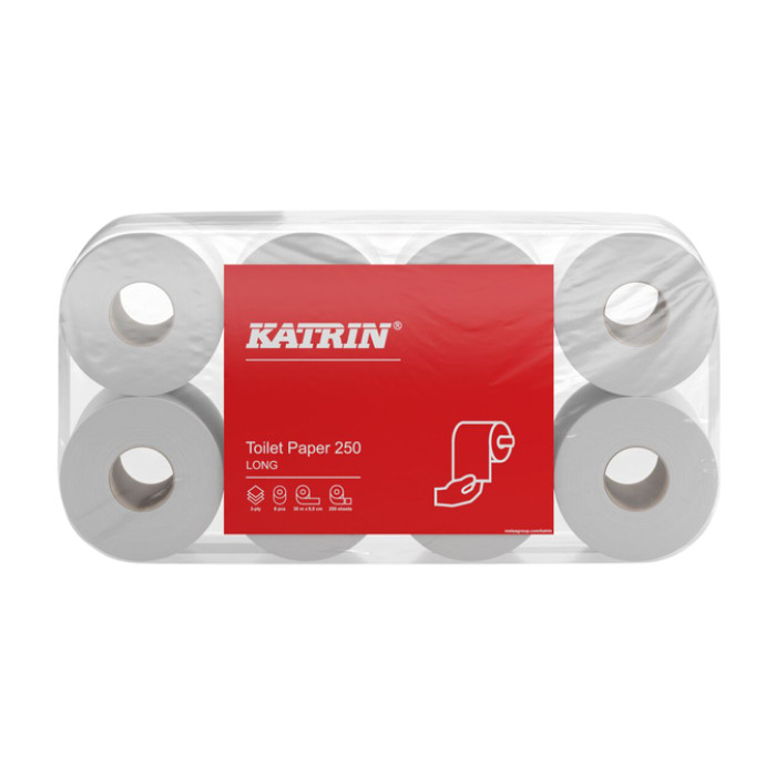 Toiletpapier Katrin 3-laags 250 vel wit 104872