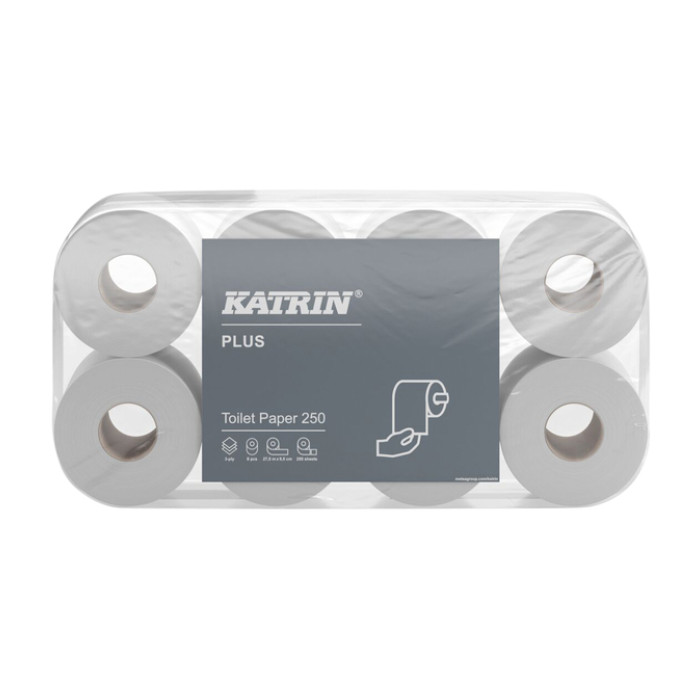 Toiletpapier Katrin 3-laags 250 vel wit 11711
