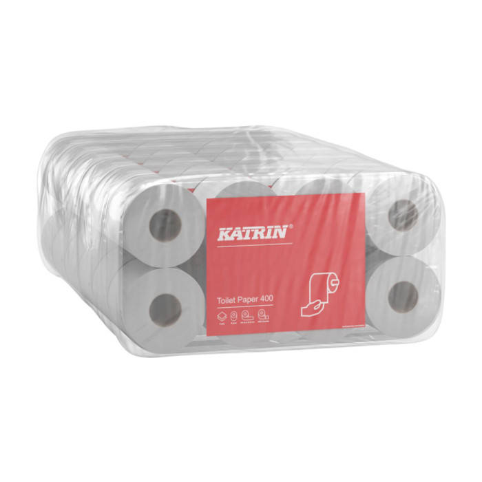 Toiletpapier Katrin 2-laags 400 vel wit 14293