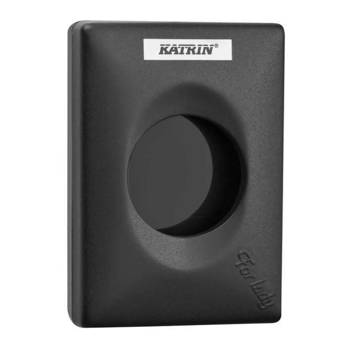Damesverbandzakdispenser Katrin zwart 92247