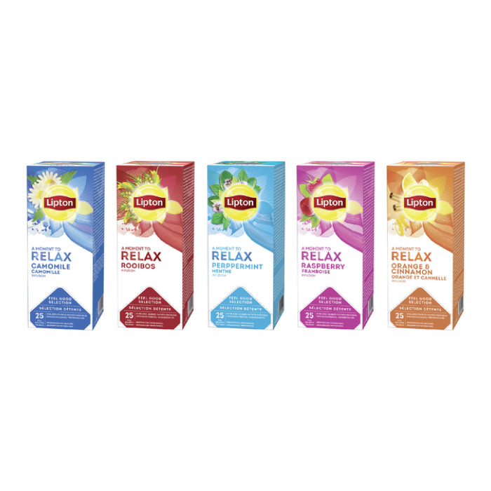 Thee Lipton Relax rooibos 25x1.5gr