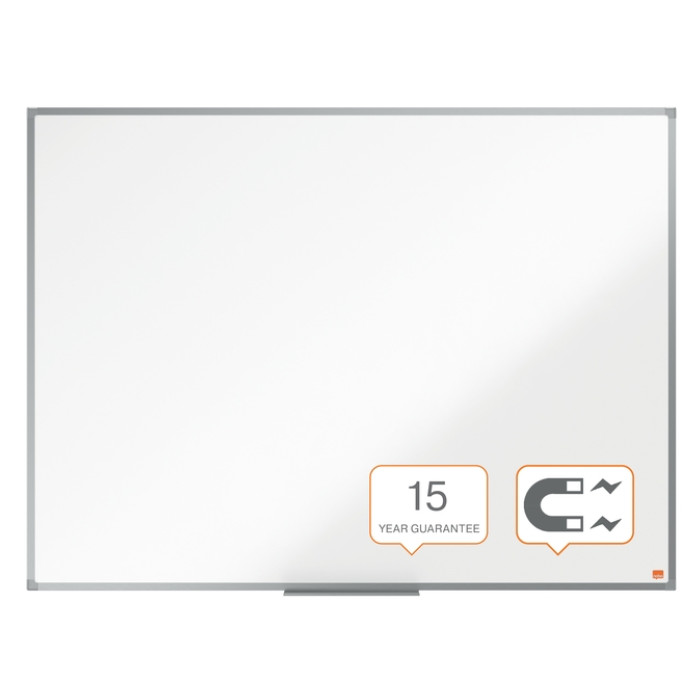 Whiteboard Nobo Essence 90x120cm staal