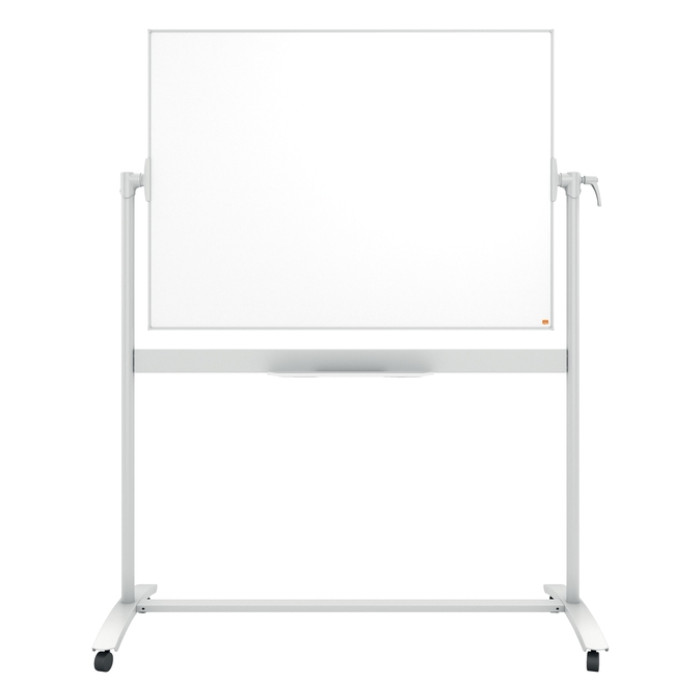 Whiteboard Nobo kantelbord mobiel 90x120cm staal