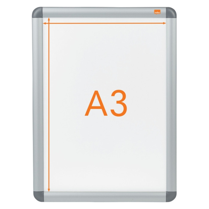 Kliklijst Nobo Essence A3 aluminium