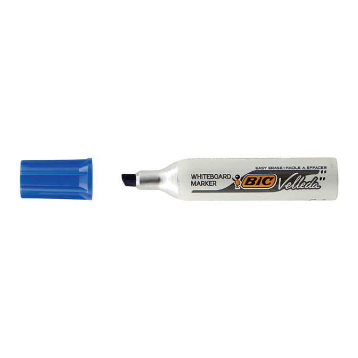 Whiteboardmarker Bic Velleda 1781 schuin large blauw