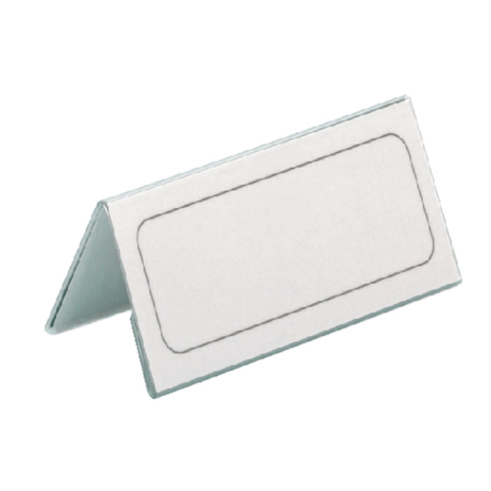 Tafelnaambord Durable 8052 61x210mm transparant