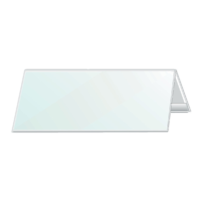 Tafelnaambord Durable 8053 105x297mm transparant
