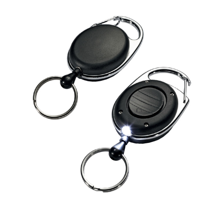 Afrolmechanisme Durable 8198 met ring + lampje 800mm zwart