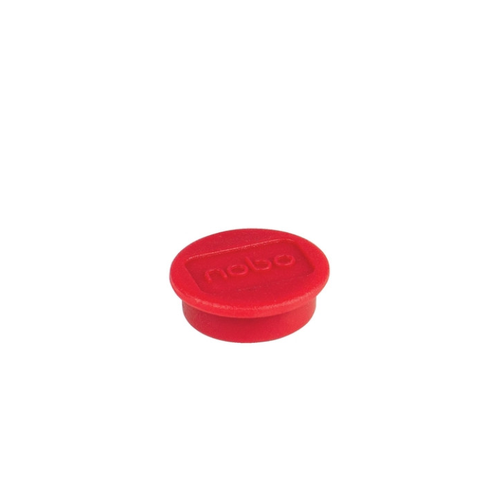 Magneet Nobo 38mm rood 4 stuks