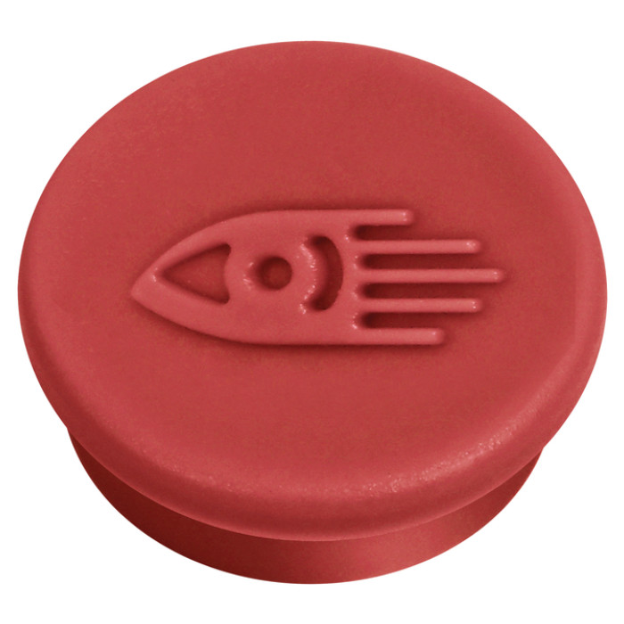 Magneet Legamaster 20mm 250gr rood 8 stuks