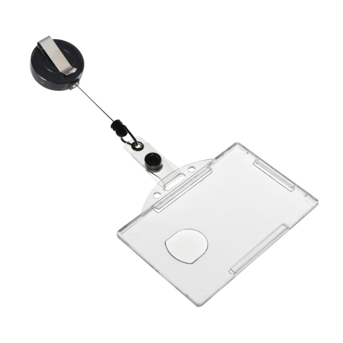 Pashouder Europel open met afroller 54x85mm