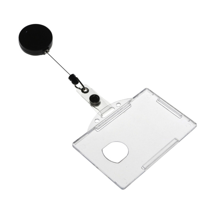 Pashouder Europel open met afroller 54x85mm
