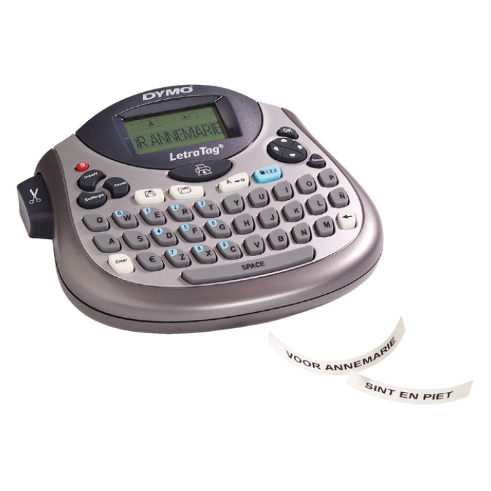 Labelprinter Dymo LetraTag 100T qwerty 12mm zilver