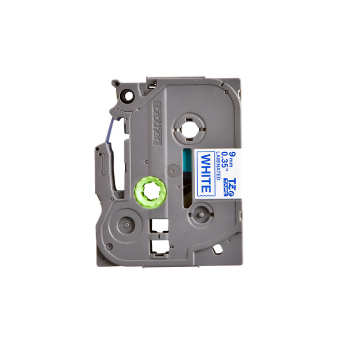 Labeltape Brother P-touch TZe-223 standaard 9mm blauw op wit