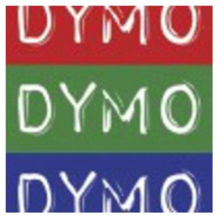 Reliëftape Dymo embossing vinyl 9mm assorti 3 stuks