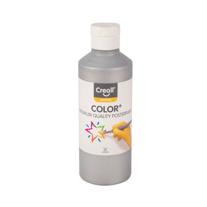 Plakkaatverf Creall zilver 250ml