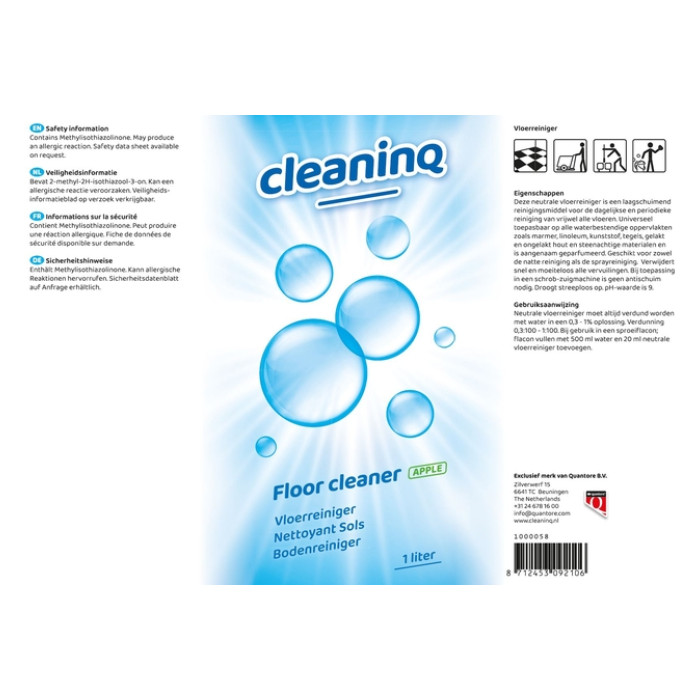 Vloerreiniger Cleaninq 1 liter