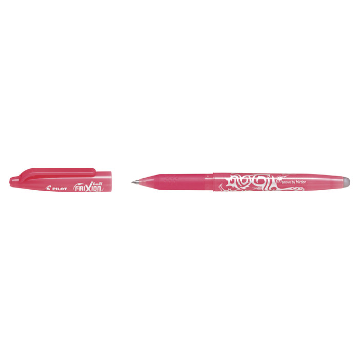 Rollerpen PILOT friXion medium koraalroze