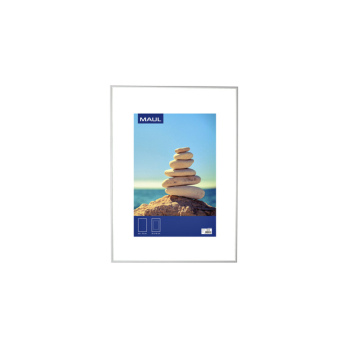 Fotolijst MAUL design 50x70cm aluminium frame zilver