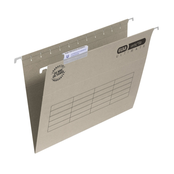 Hangmap Elba Verticfile Ultimate A4 V-bodem grijs 10st